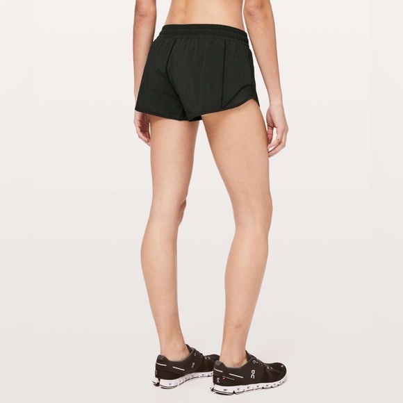 LULULEMON Hotty Hot Short II *2.5"
Heather Lux Multi  Black / Heathered … - Picture 5 of 9